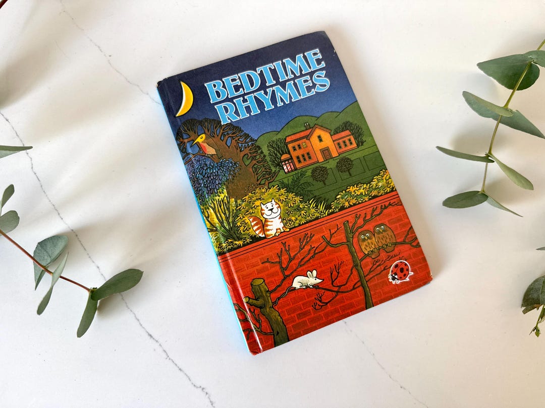 Vintage Ladybird Bedtime Rhymes Book From 1977 - Etsy