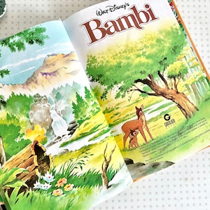 Vintage Ladybird Bambi story book  from 2000