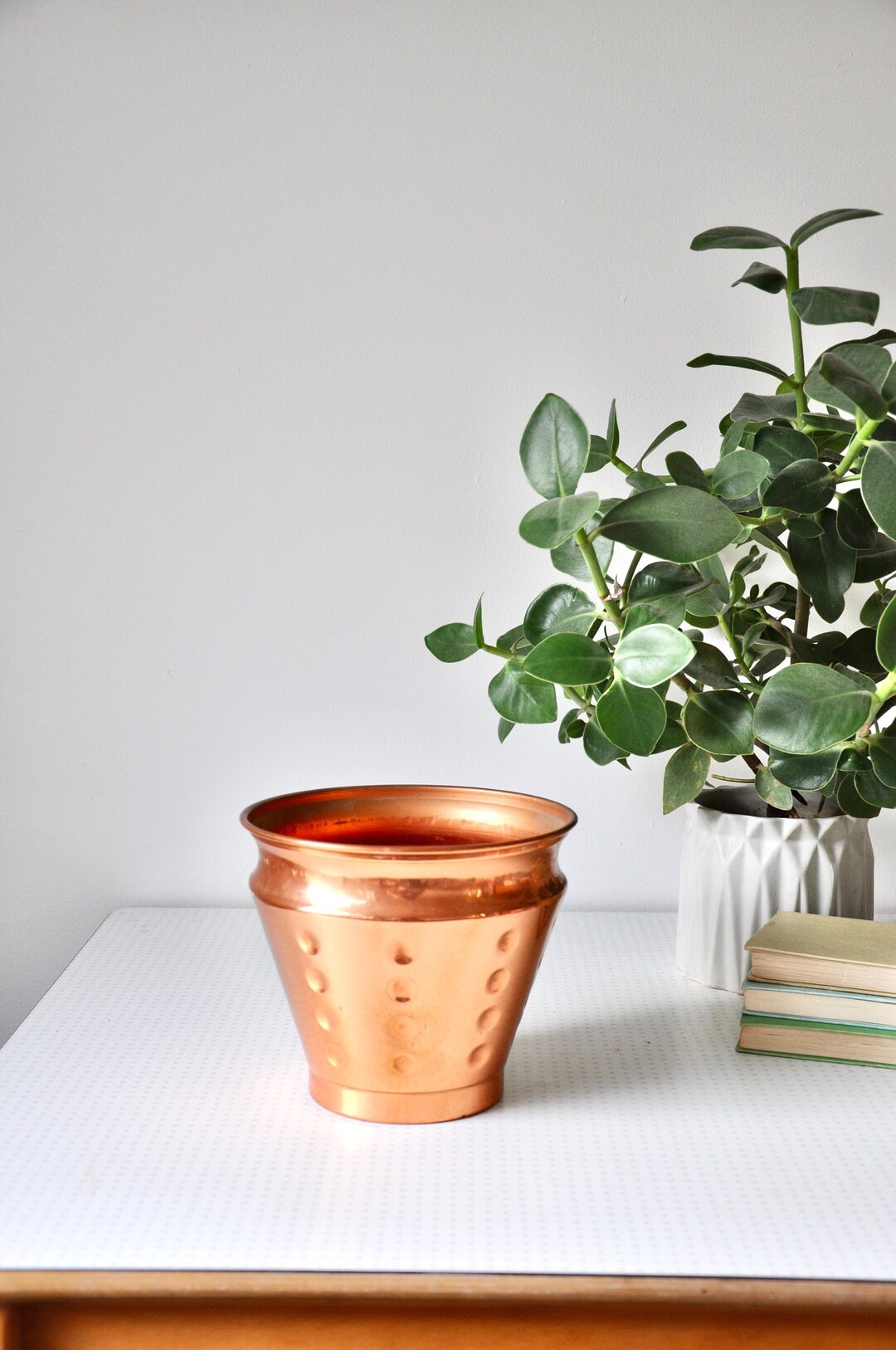 Vintage Dimpled Copper Planter or Plant Pot From the 1970s - Etsy