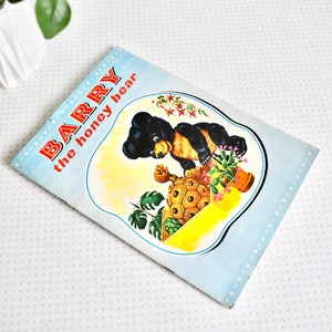 Vintage Barry the Honey Bear softback picture book from the 1960s