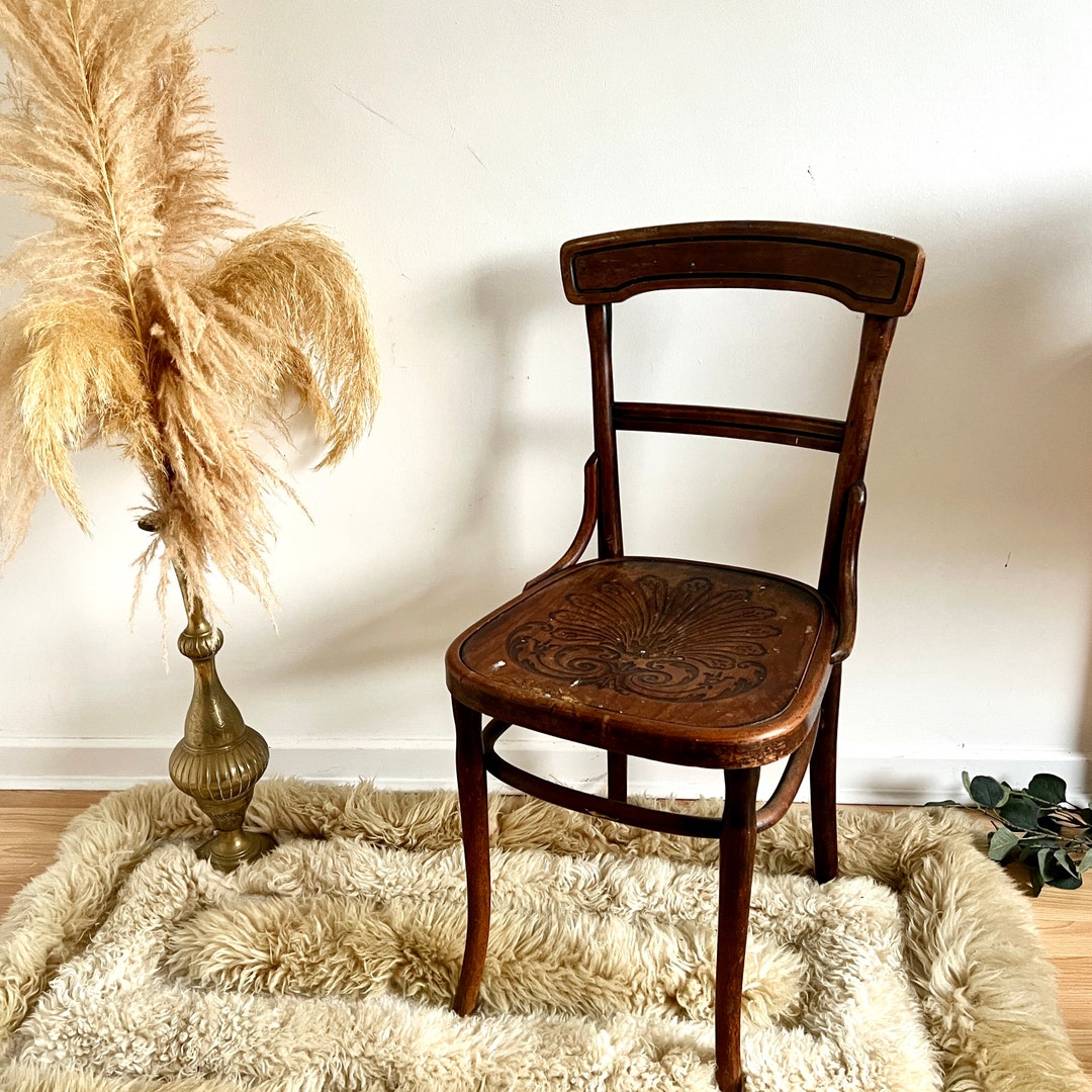 Vintage Antique Bentwood Cafe Chair From the 1940s Etsy UK