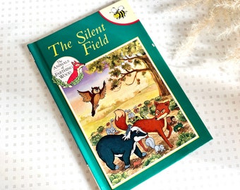 Vintage Buzzbooks Animals of Farthing Holz Buch von 1993