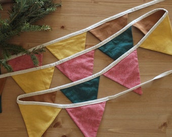 Banner, flags banner, bunting, flags bunting,  nursery decor, flags, cotton, party, party decor, decoration, kids room