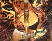 Beautiful Handcrafted Ecuadorian Cedar Wood Tomahawk Ceremonial Pipe,Tobacco Pipe, Pipe of Piece, Native Pipe, Peace pipe, Acenstral,Smoke