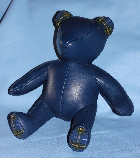 leather teddy bear