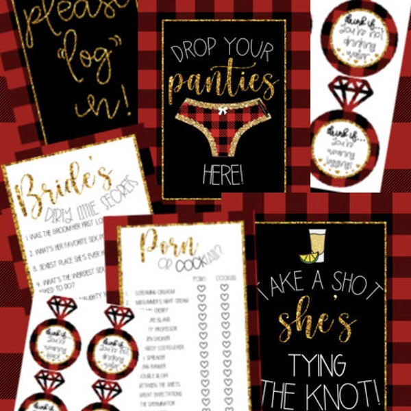 Flannel Fling Printables!