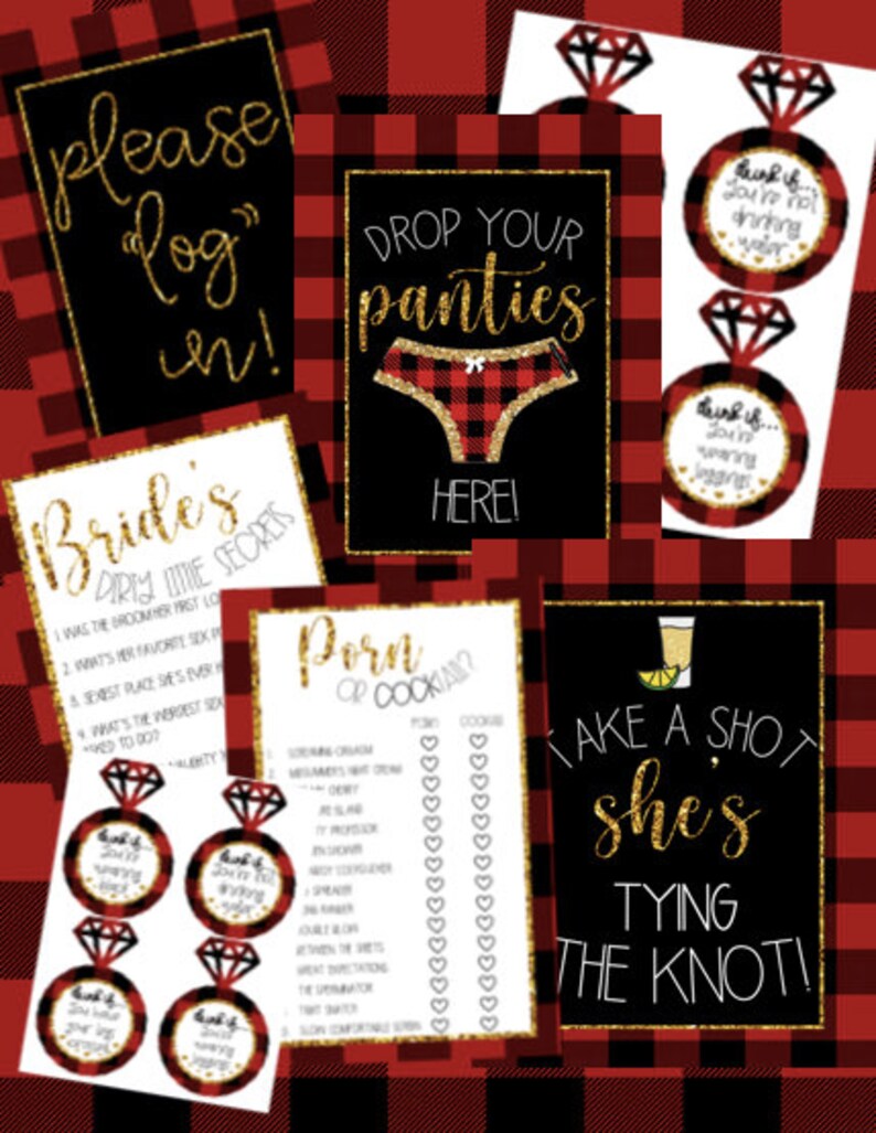 ¡Imprimibles de franela! imagen 1