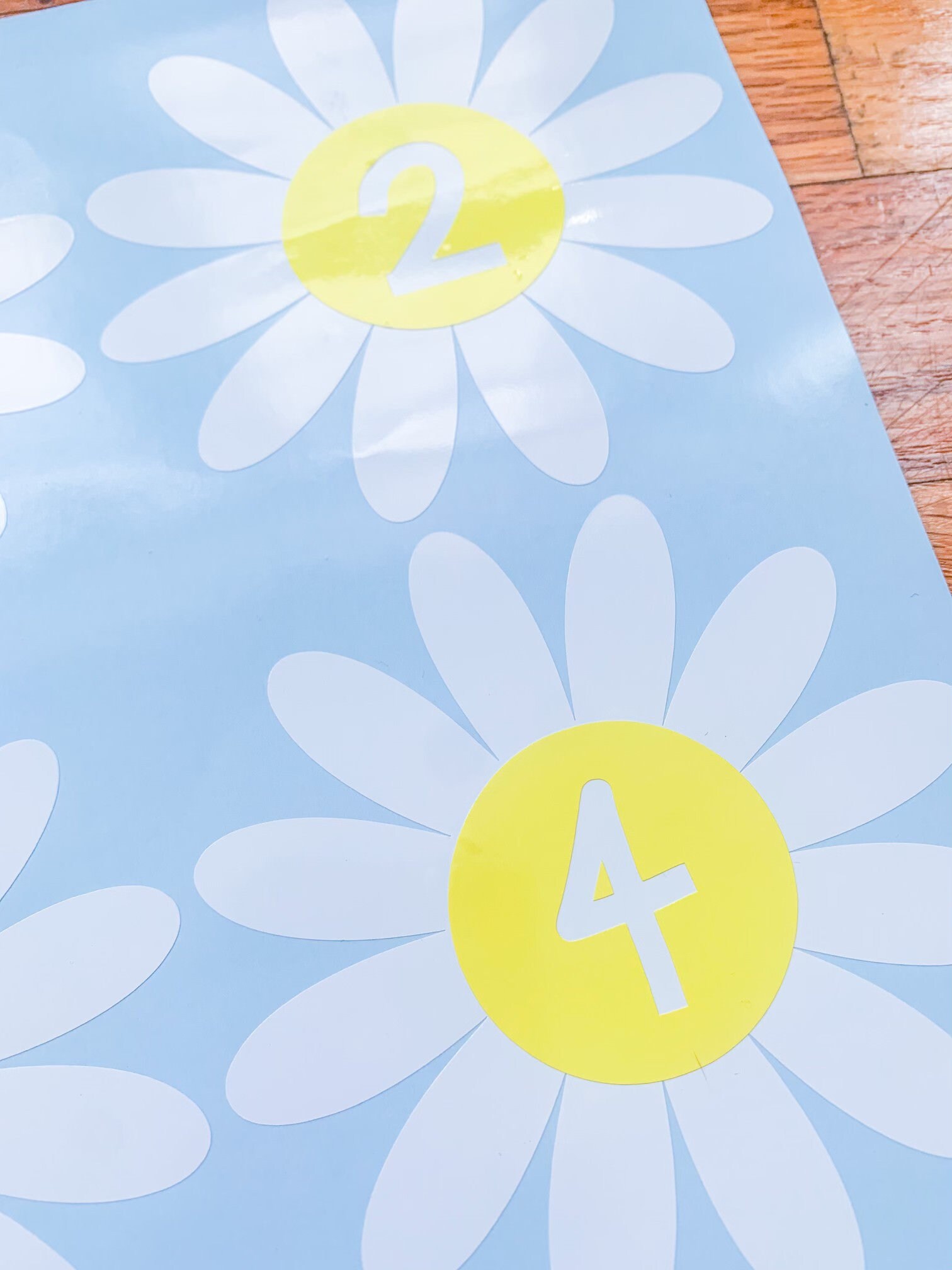 Daisy Line up Decals | Classroom Management Daisy Decals | Boho ...
