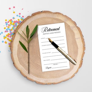 Ruhestand Wunsch Karten, Ruhestand Party druckbare, Ruhestand Dekorationen, digitale Datei, sofort Download