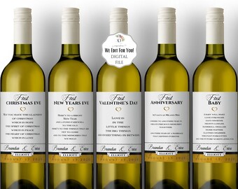 Custom Wine Labels - Etsy Australia