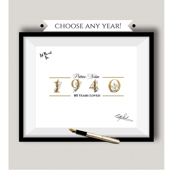 Guest Book Signature Frame Etsy