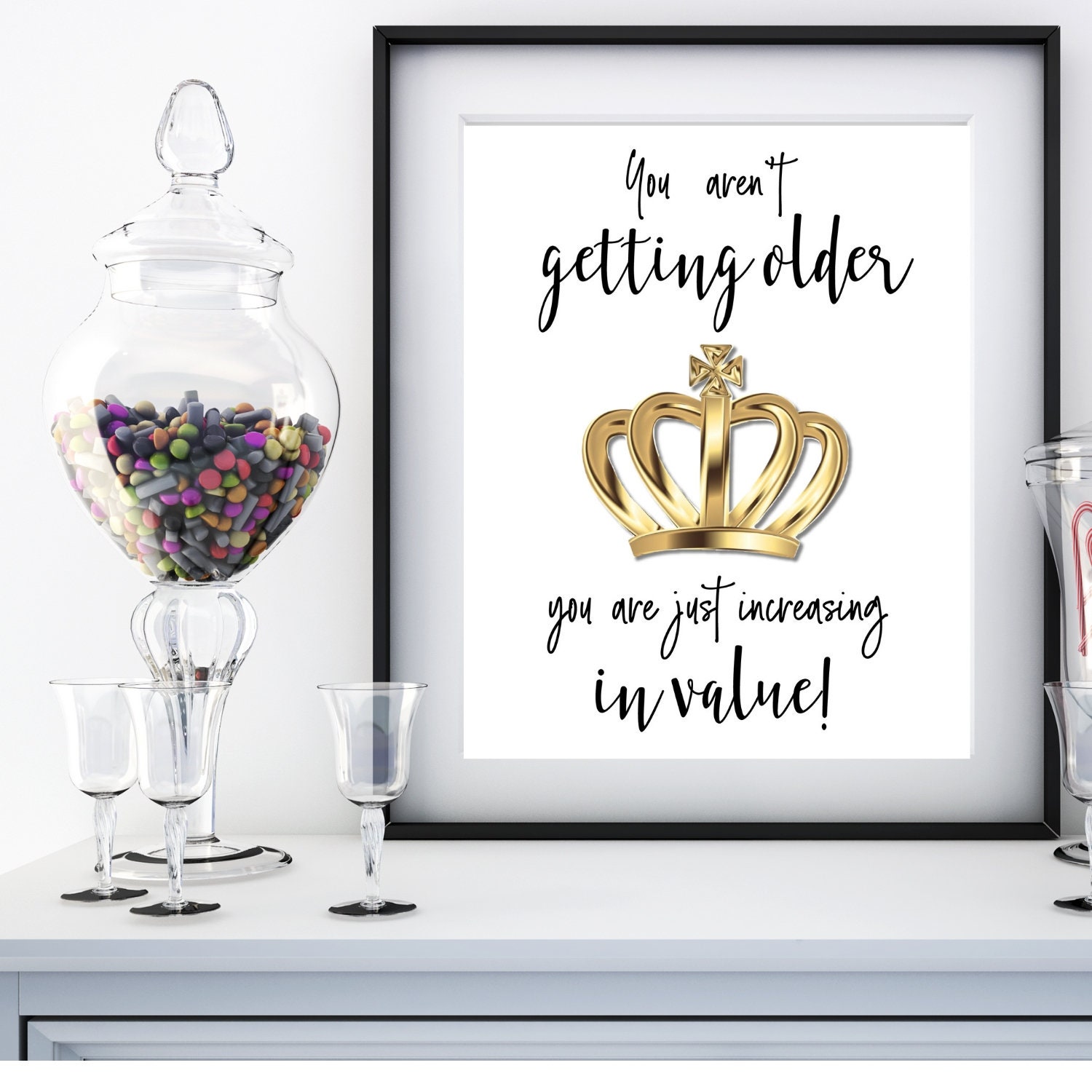 50th Birthday Party Printable Set Decorations Table Decor - Etsy