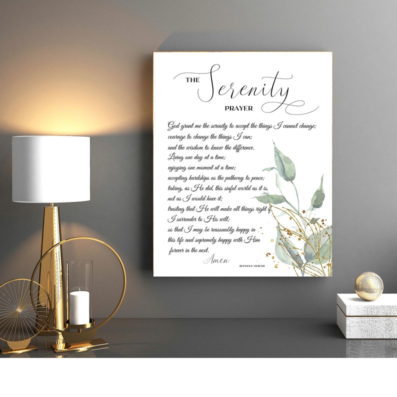 the full serenity prayer the full serenity prayer