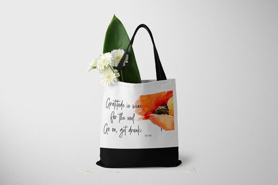 Rumi Quote Tote, Beach Tote, Grocery Tote, Rumi Lo