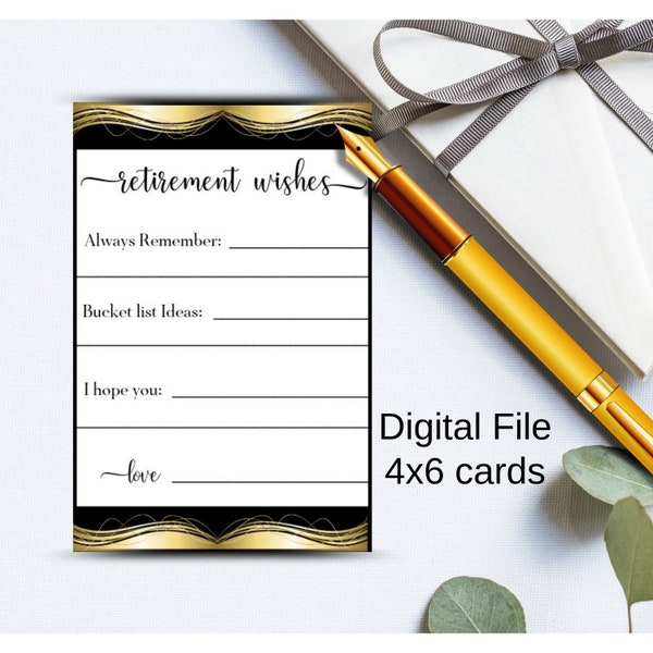 Retirement Bucket List Printable Etsy