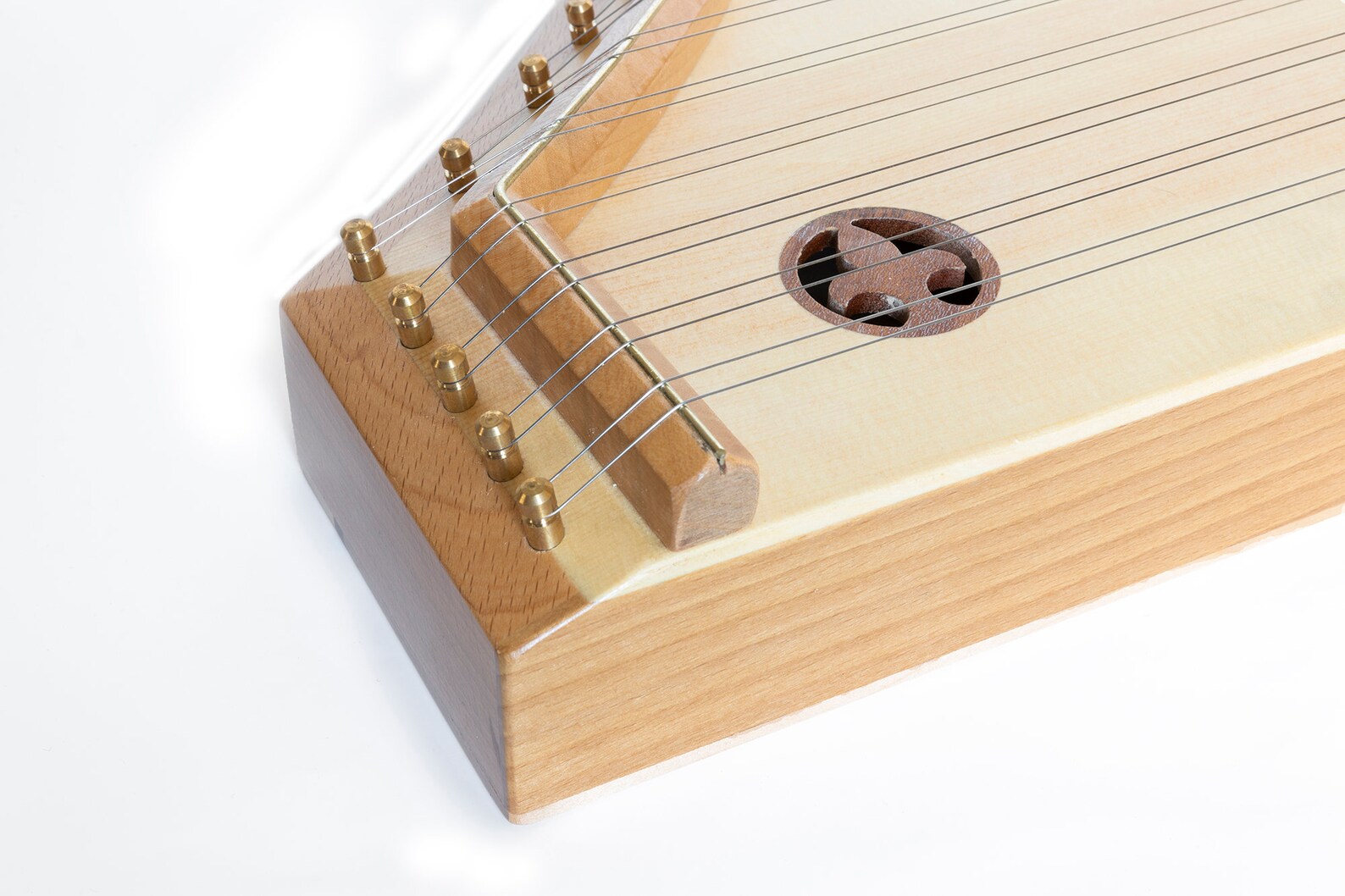 Medieval pigsnout plucked Psaltery 16 double string Lyre Etsy