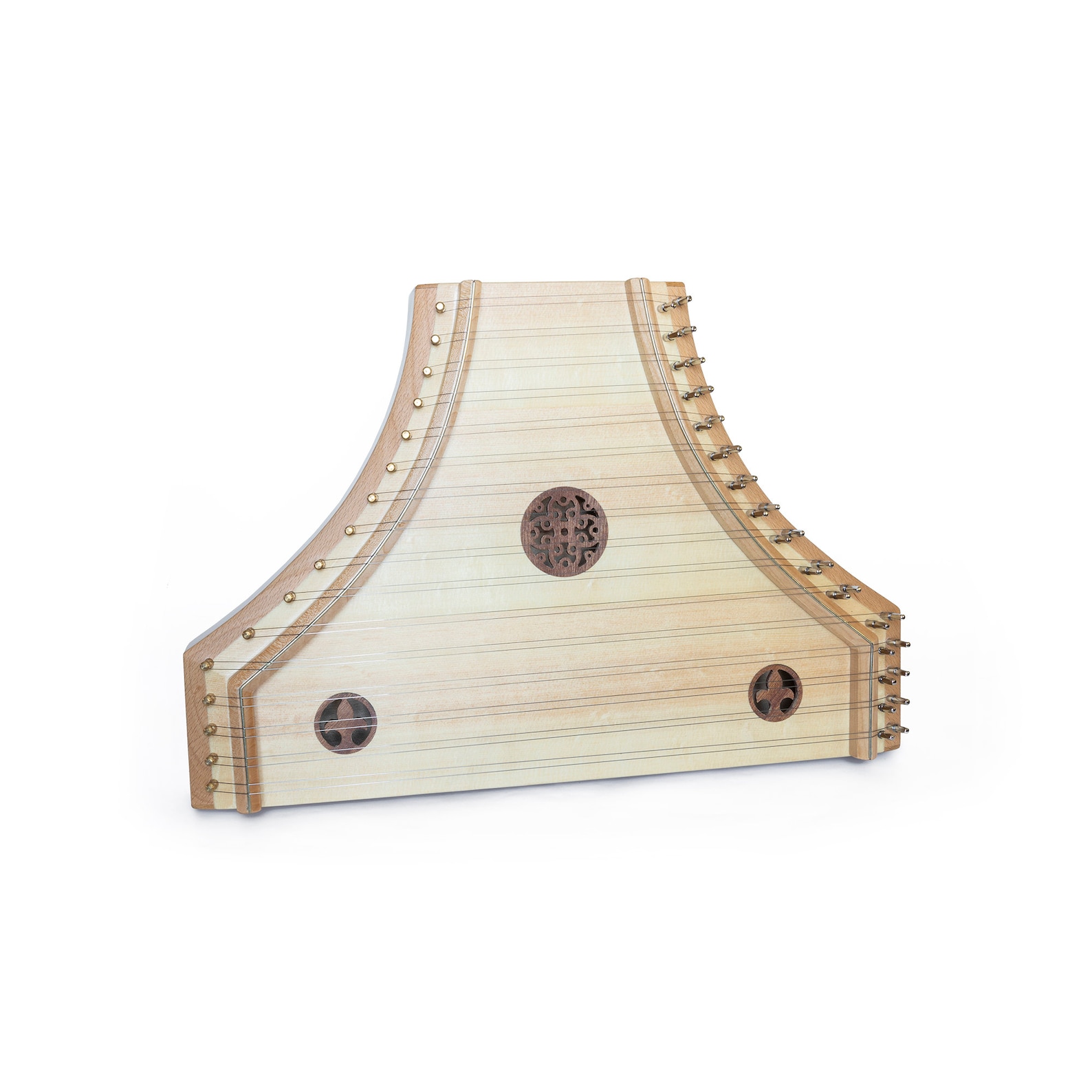 Medieval pigsnout plucked Psaltery 16 double string Lyre Etsy