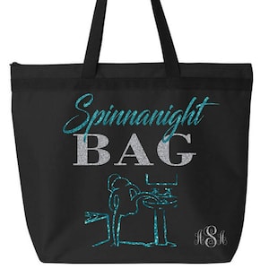 Spinnanight Bag Spend The Night Drawstring Bag for Sale by tinalanette