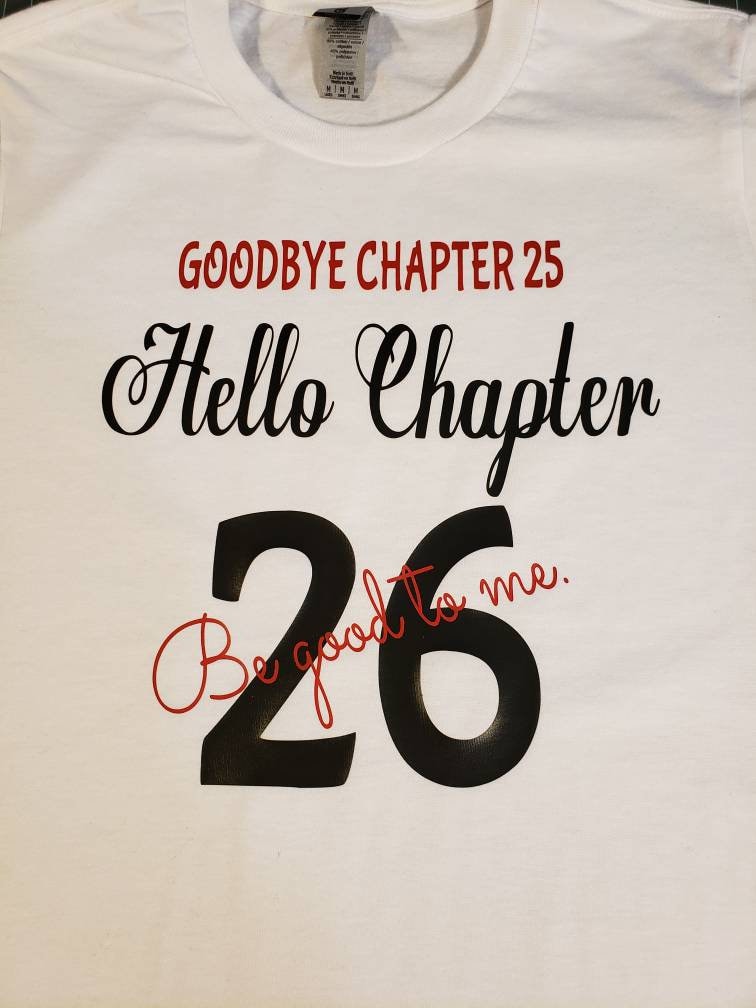 Goodbye Current Age/hello New Age Tee - Etsy
