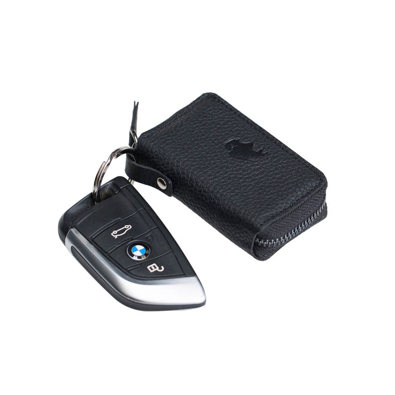Key Pouch and Organize in Pebble Black
