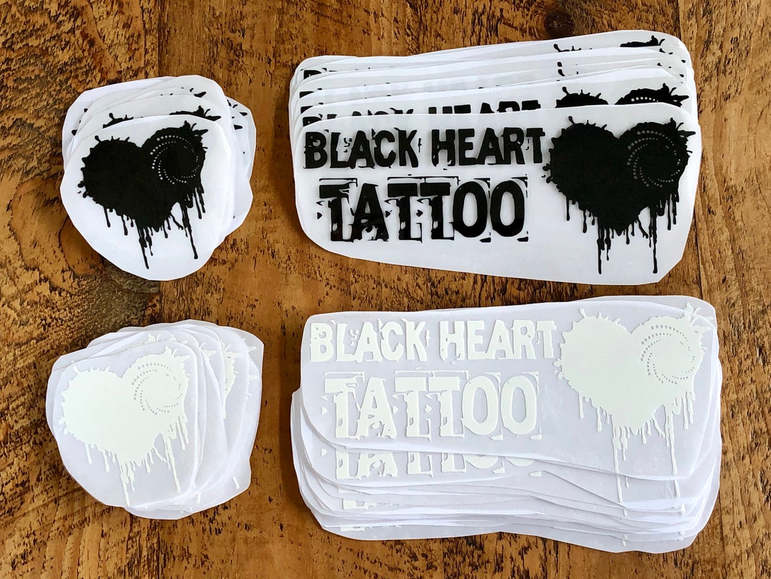 Personalised Business Iron on Transfers for Uniform / Bags Etc Perfect for Small Businesses