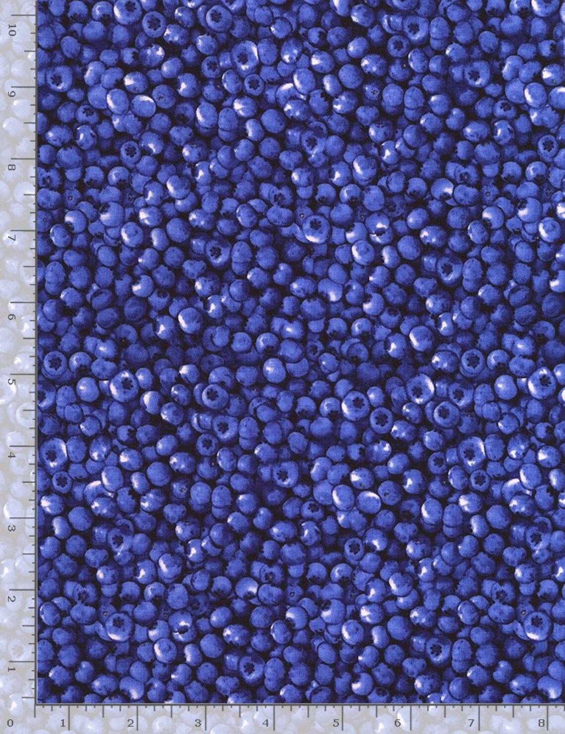Blueberry Fabric By The Yard Packed Blueberries Timeless Etsy