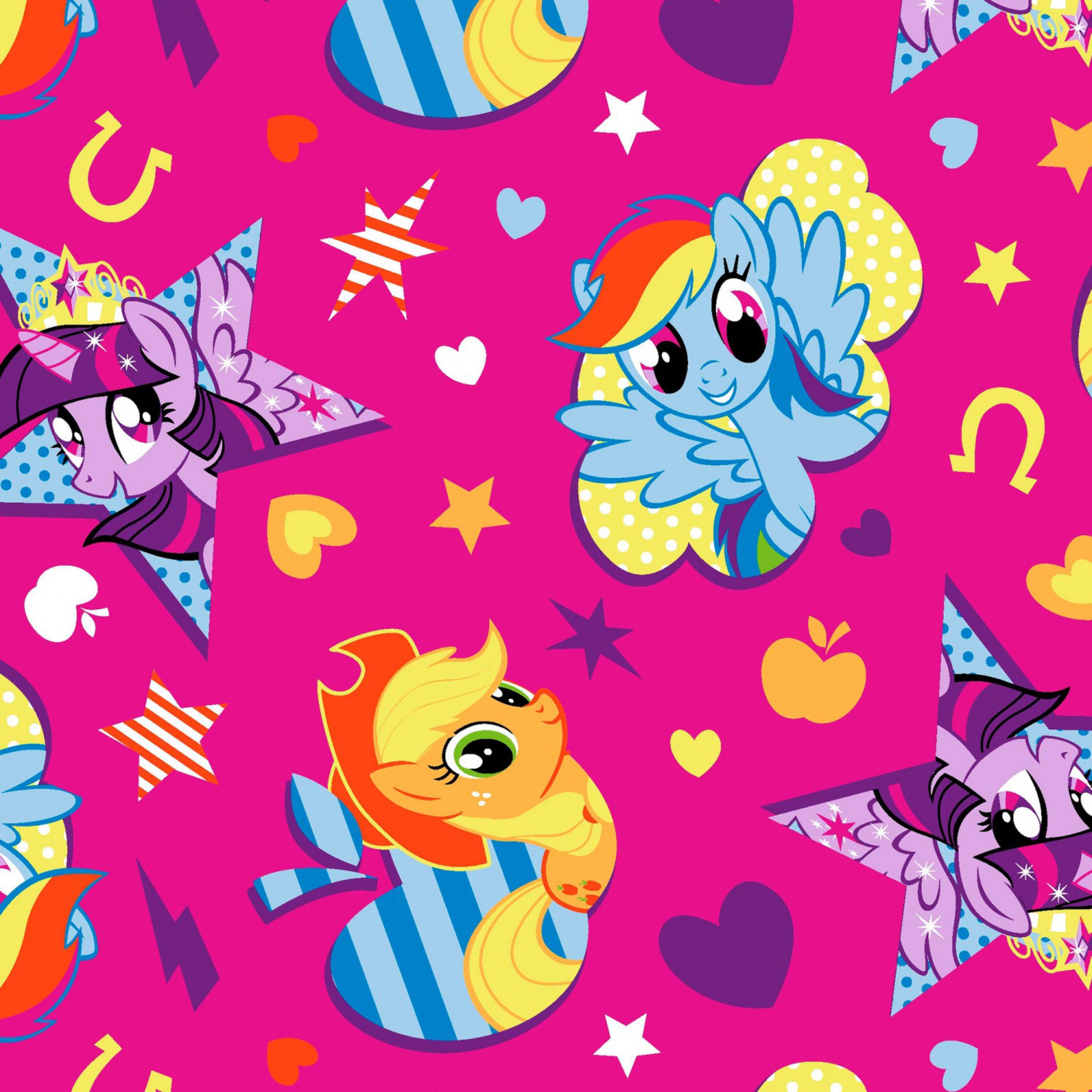My Little Pony Knit Fabric Fabric by the yard My Little Etsy