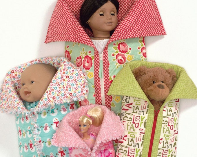 Doll Sleeping Bag Sewing Pattern Slumber Party Sleeping Bags Etsy