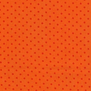 Polka Dot Fabric, By The Yard, Dot, Timeless Treasures, Pumpkin Orange, Quilting Cotton, C1820-Pumpkin, BTY, TheFabricEdge