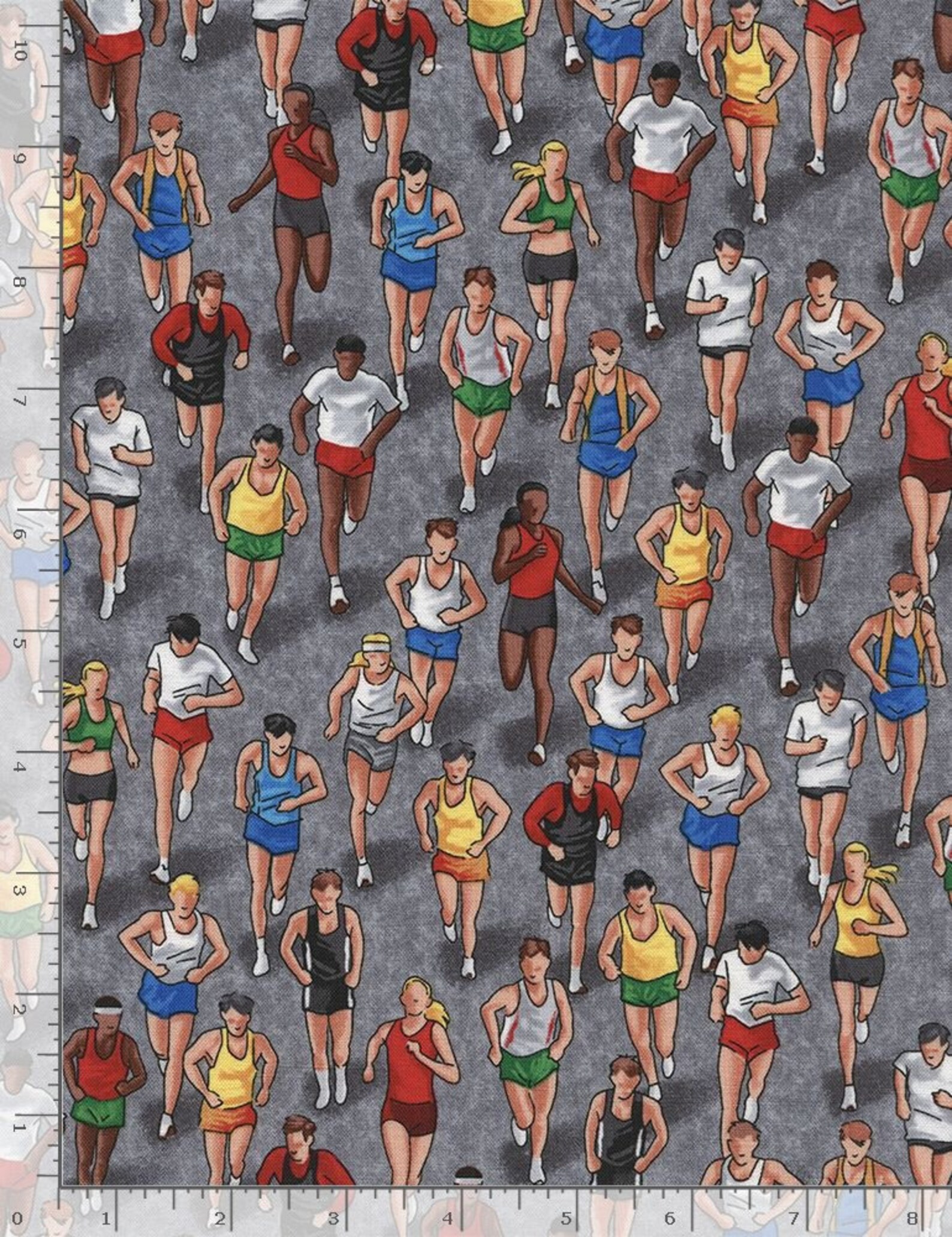 Running Fabric by the Yard Runners Fabric Sports Fabric Etsy