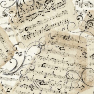 Music Fabric, By The Yard, Music Sheets, Timeless Treasures, C4830, Quilting Cotton, BTY, TheFabricEdge