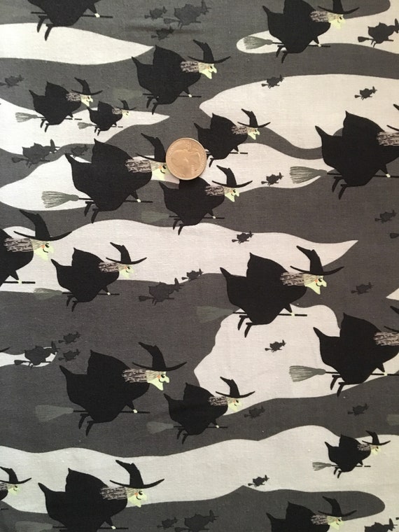 By The Yard Haunted House Frames Riley Blake TheFabricEdge Halloween Fabric