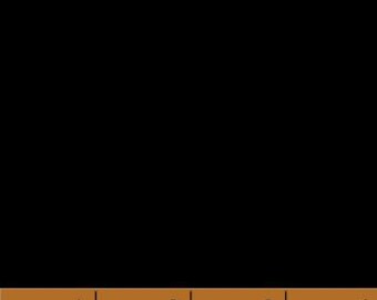 Black Solid Fabric, By The Yard, Windham Fabrics, Jet Black Solid, 35370S, Quilting Cotton, BTY, TheFabricEdge