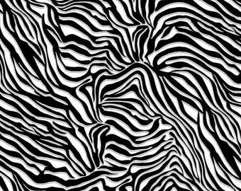 Zebra Fabric By The Yard, Zebra Stripes, Timeless Treasures C8911, Quilting Cotton BTY, TheFabricEdge