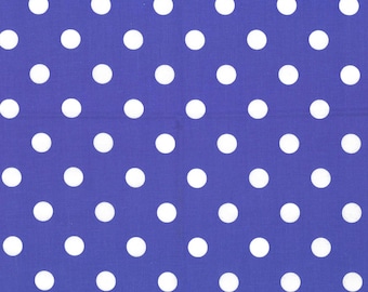 Polka Dot Fabric, By The Yard, That's It Dot, Crocus w/ White Dots, CX2489-CROC-D, 1/2" Polka Dots, Quilting Cotton, BTY, TheFabricEdge