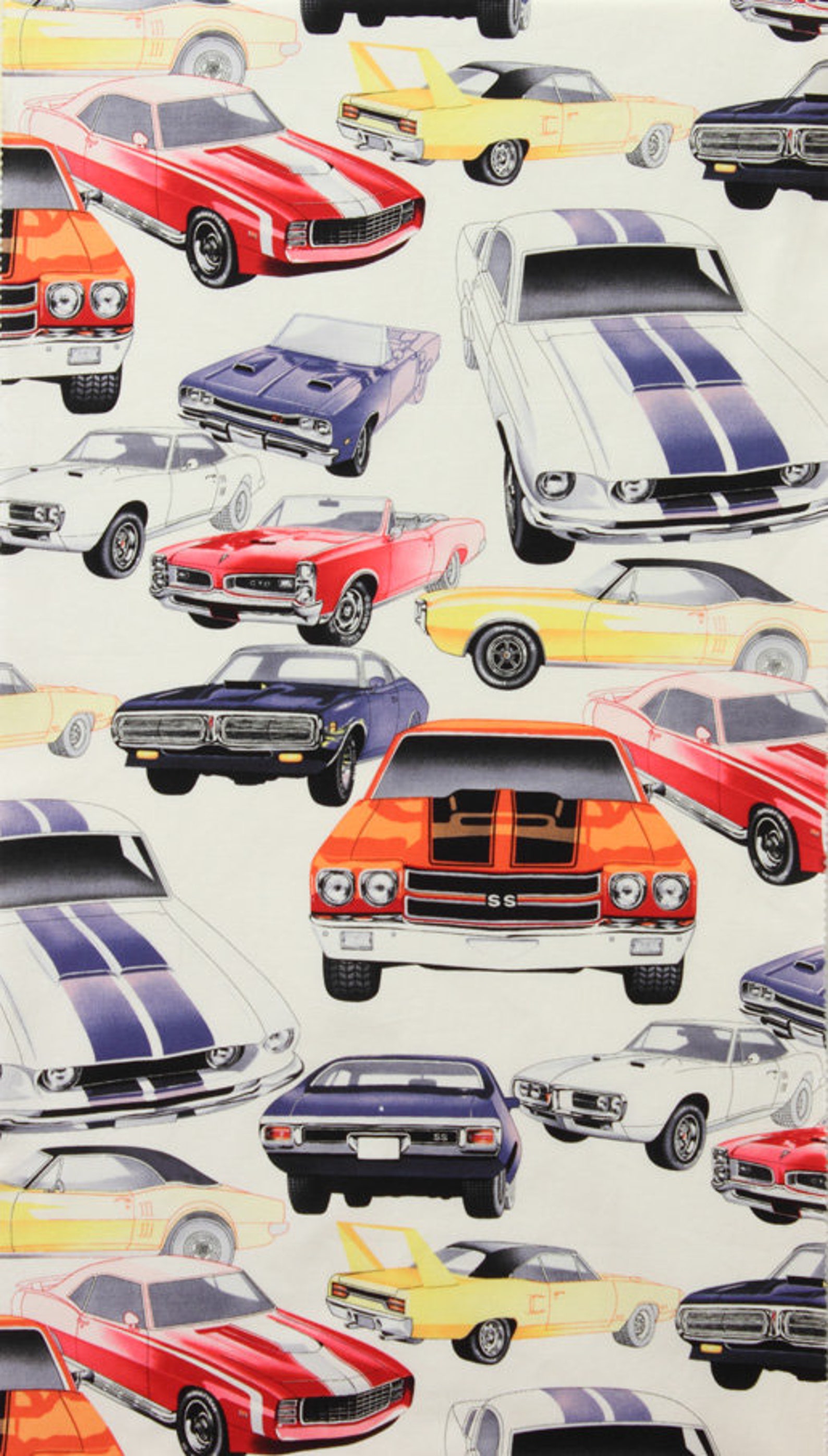 Muscle Car Fabric. By The Yard Alexander Henry Fabric Pure Etsy