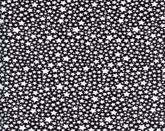 Star Fabric By The Yard, Glow in the Dark Stars, Michael Miller CG5720-blac-d, Quality Quilting Cotton BTY, TheFabricEdge