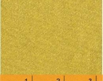 Metallic Gold Fabric BTY, Windham Fabrics 38934M-1, Quilting Cotton