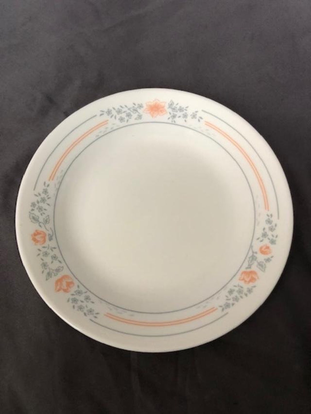 Vintage Corelle by Corning Apricot Grove Dessert / Salad Plate Etsy