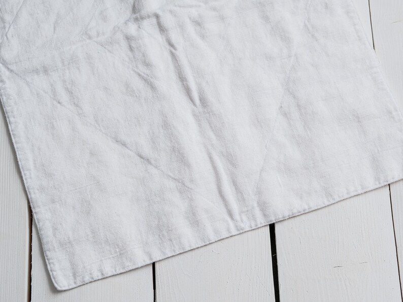 Linen Bath Mat Farmhouse Bathroom Mat Etsy