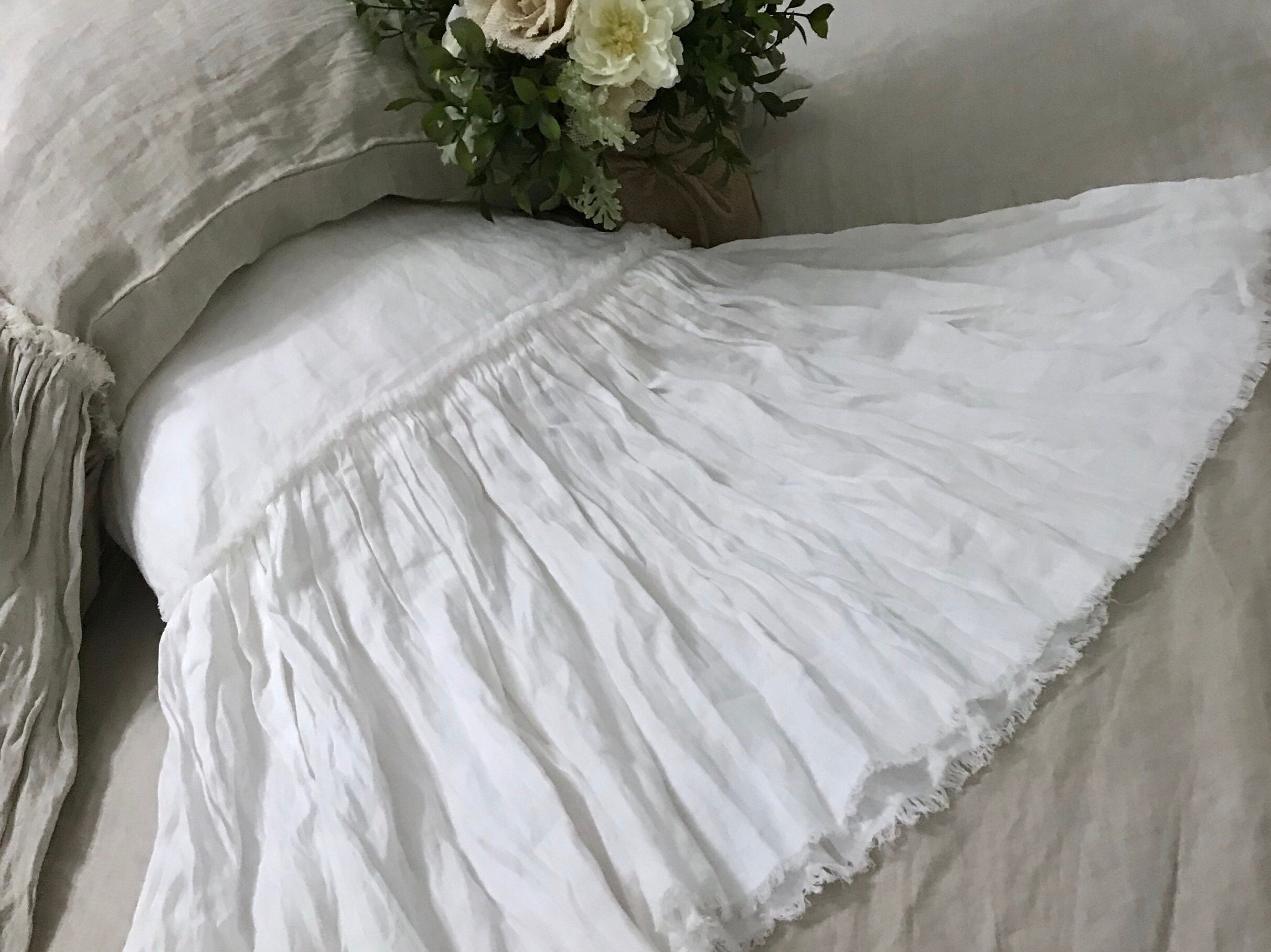 ruffle pillow cases