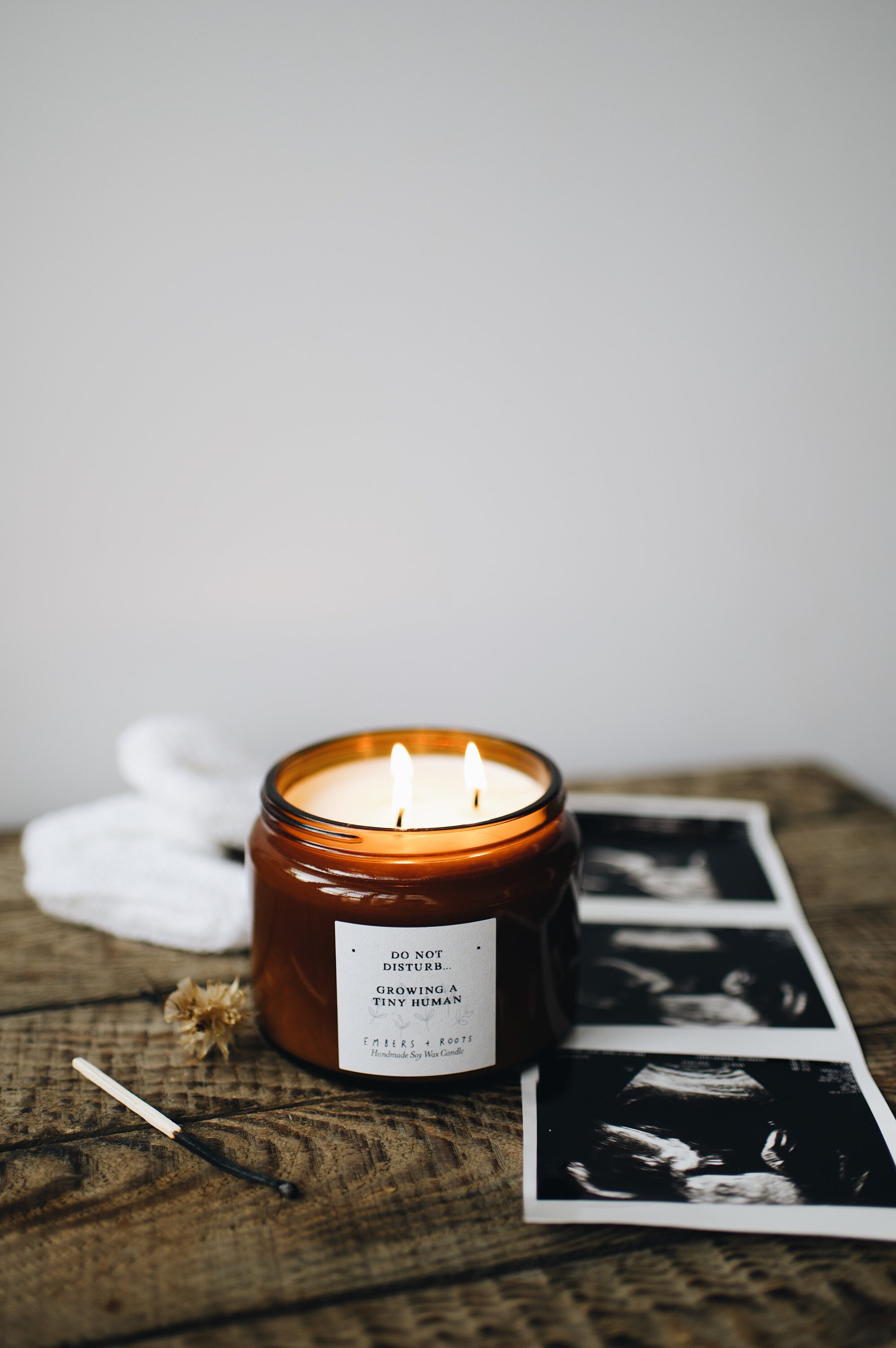 Pregnancy Gift Scented Soy Candle Etsy