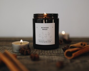 Winter Spice - Medium Soy Wax Candle Gift Set