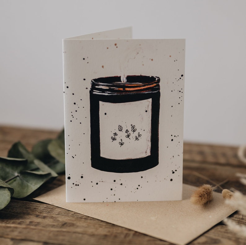 Gingerbread Medium Soy Wax Candle Gift Set image 8