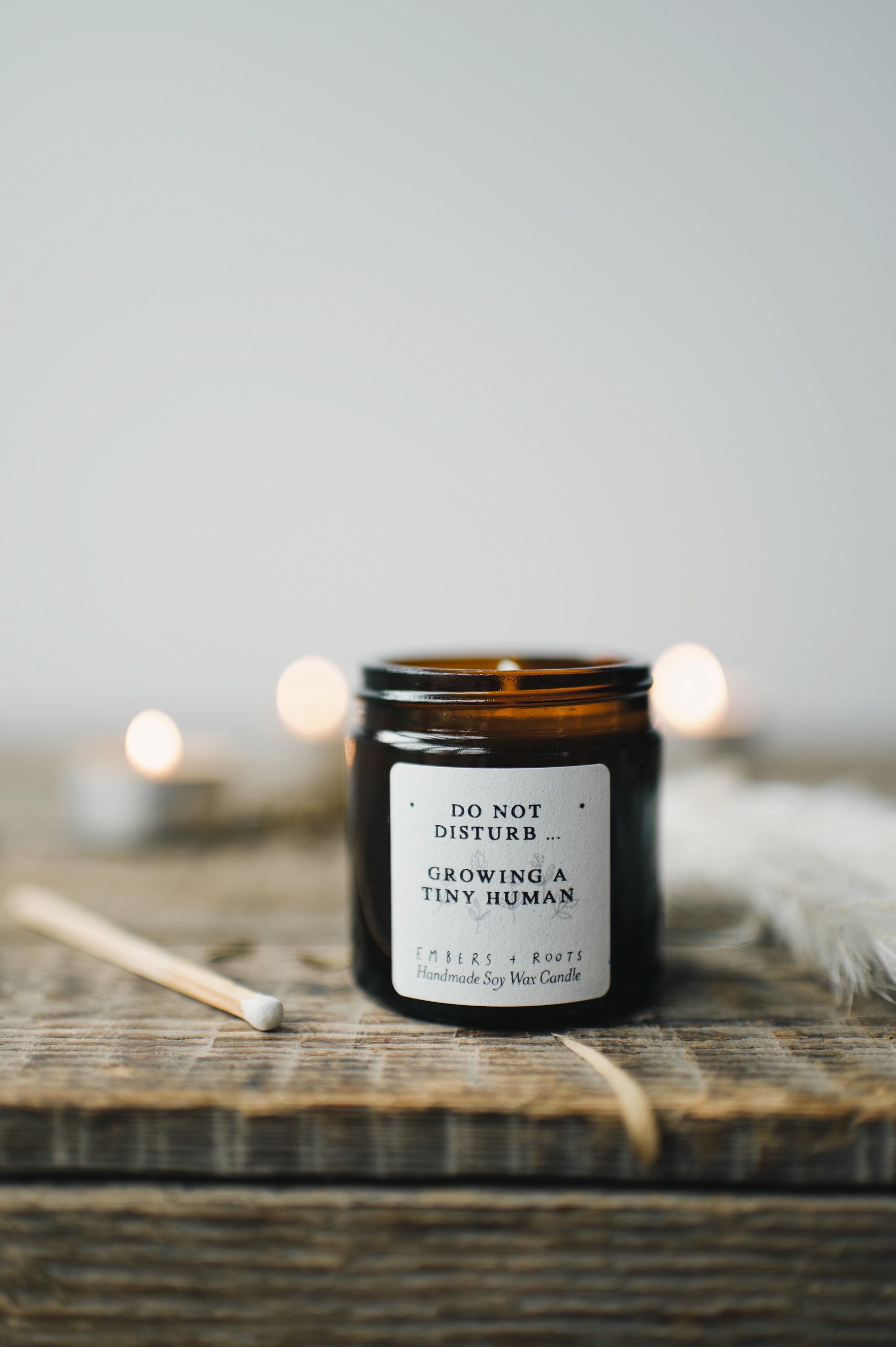 Pregnancy Gift Scented Soy Candle Etsy