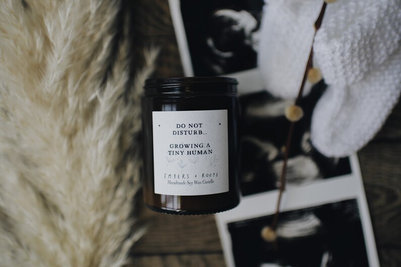 Pregnancy Gift Scented Soy Candle Etsy