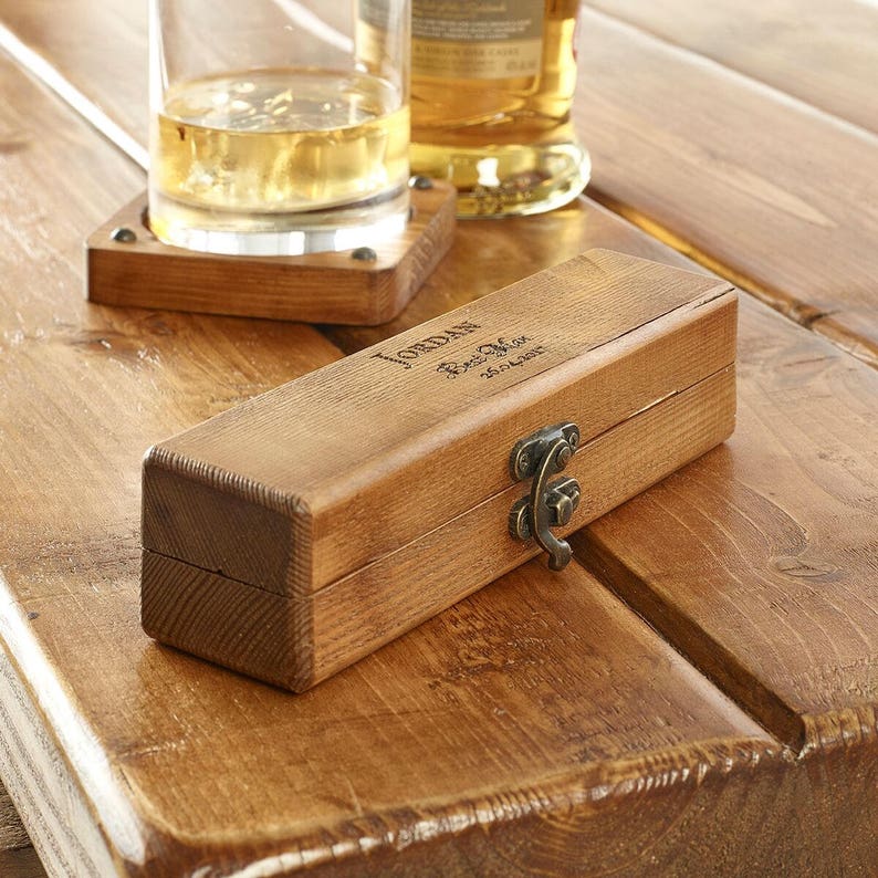 Best Man Cigar Box/ Custom Made Cigar Box/ Cigar Gift Box/ Etsy