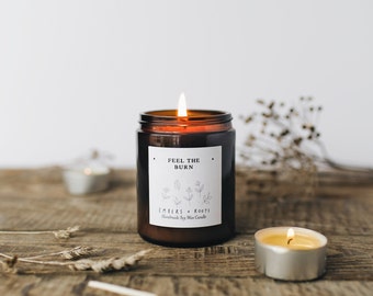 Feel The Burn - Medium Soy Wax Candle Gift Set