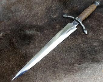 Hand forged quillon dagger