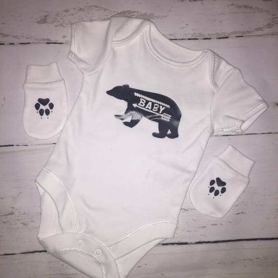 baby bodysuits with scratch mitts